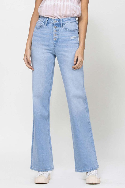 Vervet by Flying Monkey Stretch 90's Loose Jeans