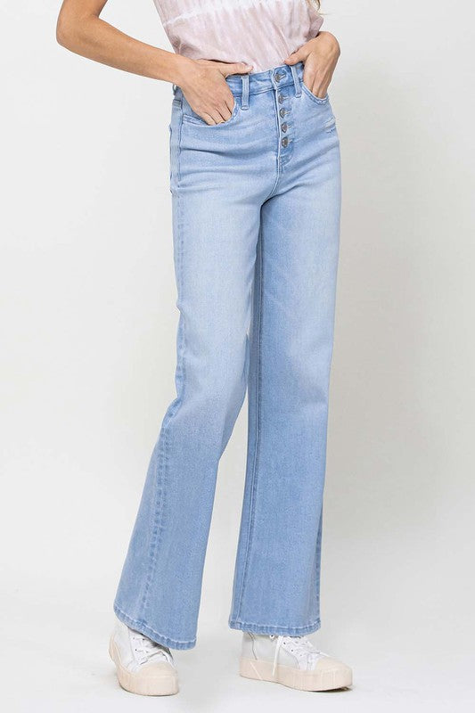 Vervet by Flying Monkey Stretch 90's Loose Jeans