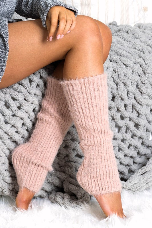Women’s Eyelash Leg Warmers