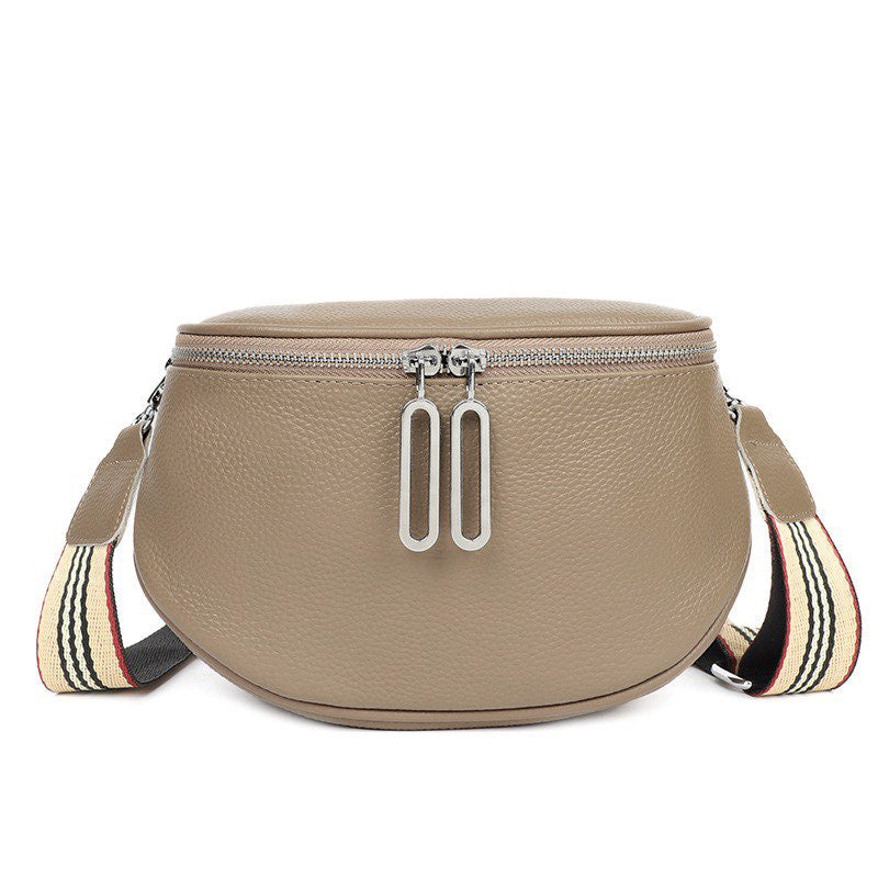 Hazel Genuine Leather Guitar Strap Sling Bag
