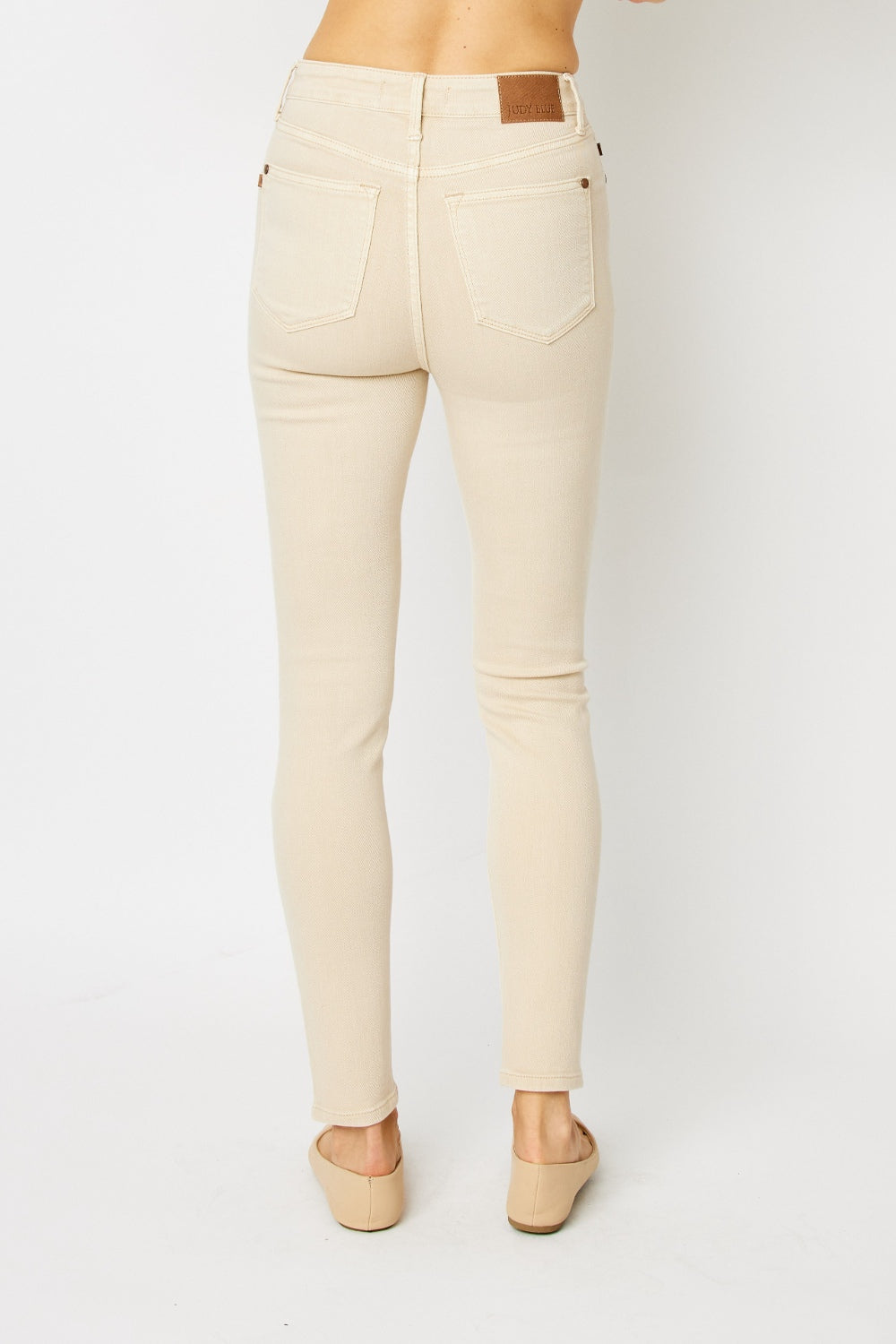 Judy Blue Women’s Full Size Garment Dyed Tummy Control Skinny Jeans Cotton Polyester Spandex Size 0-24W