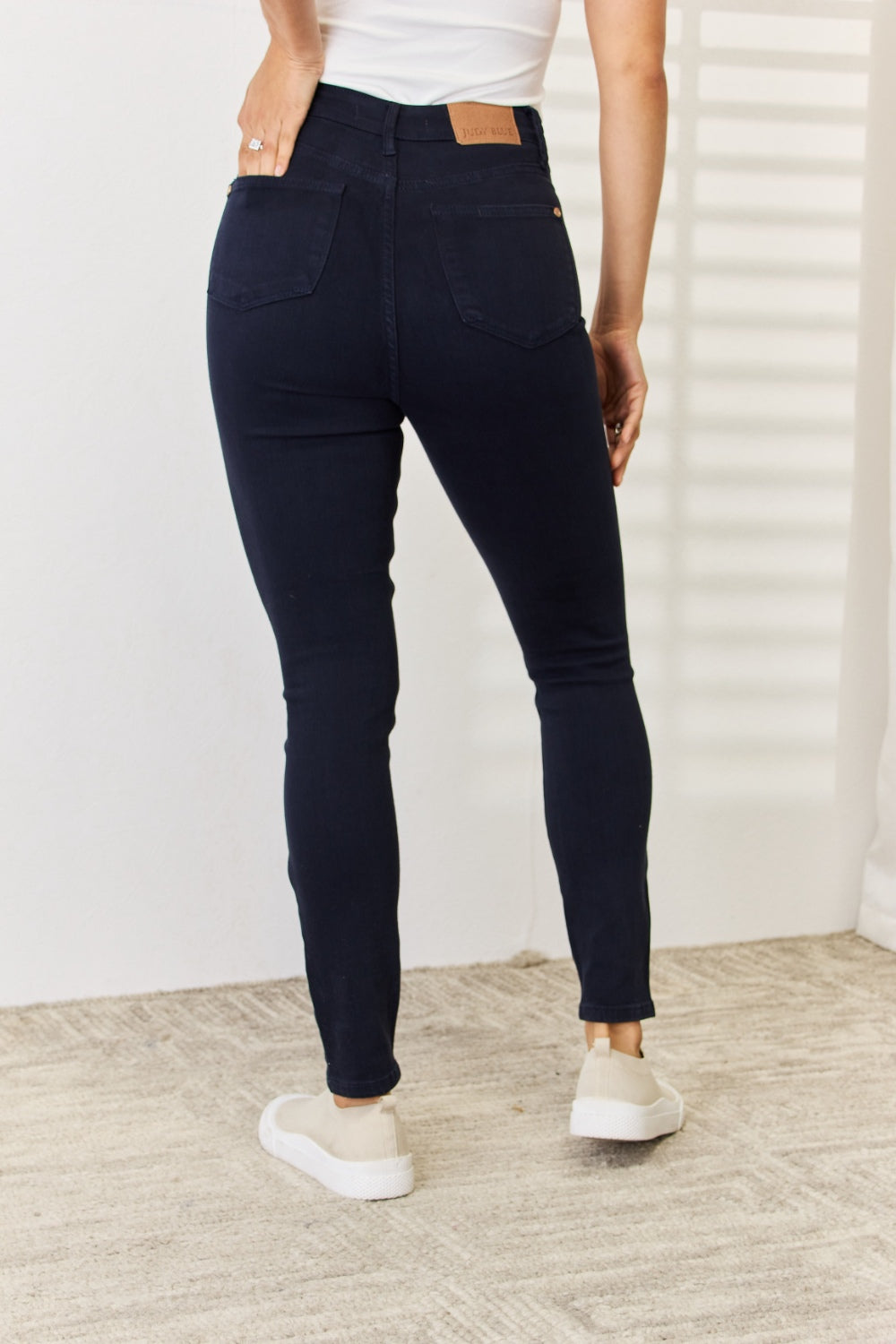 Judy Blue Women’s Full Size Garment Dyed Tummy Control Skinny Jeans Cotton Polyester Spandex Size 0-24W