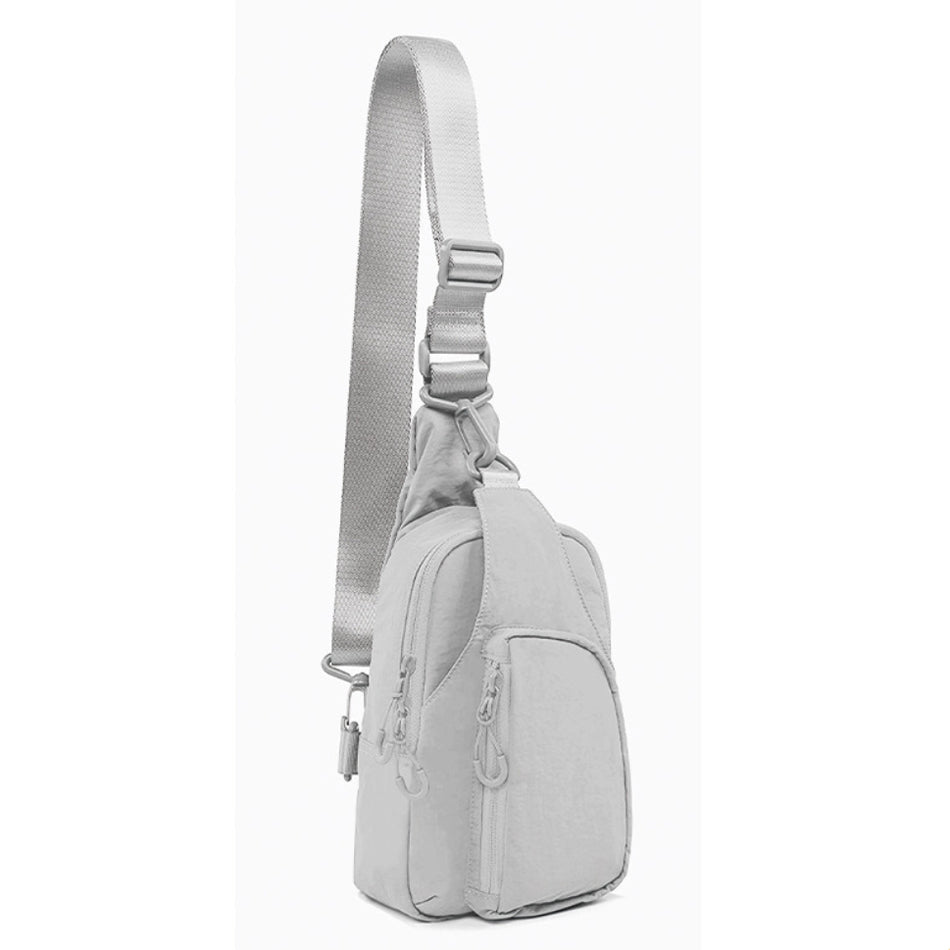 Pippa Easy-Wipe Nylon Reversible Sling Bag with Double D-Ring Clips