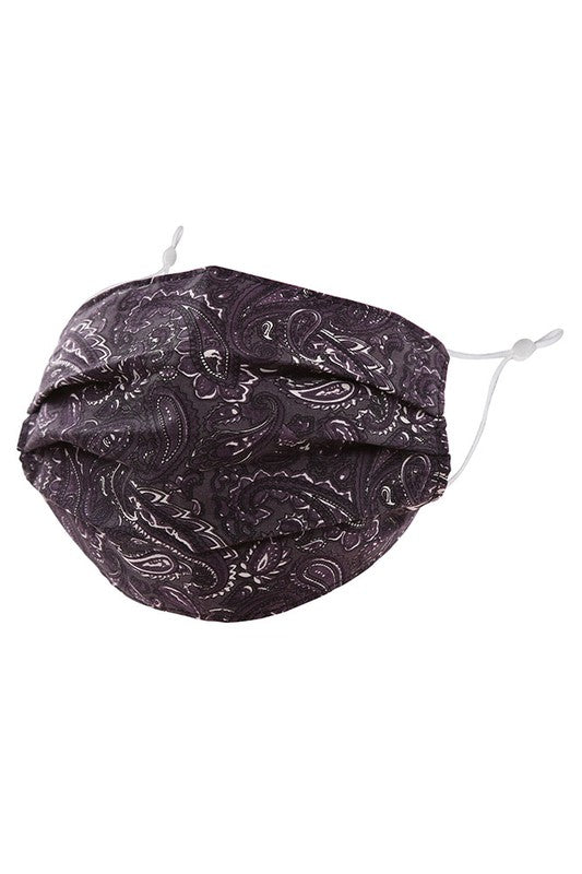 Cotton Fabric Reusable Washable Protective Face Mask Floral Fabric Lined