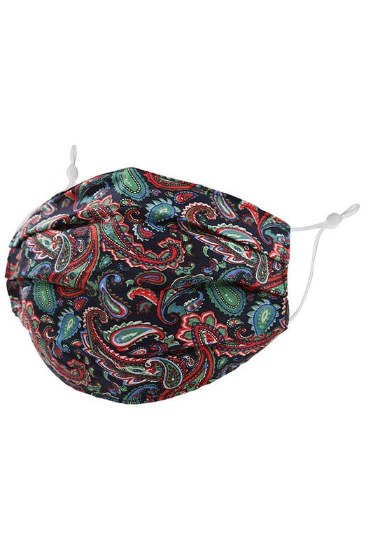 Cotton Fabric Reusable Washable Protective Face Mask Pairley Fabric Lined
