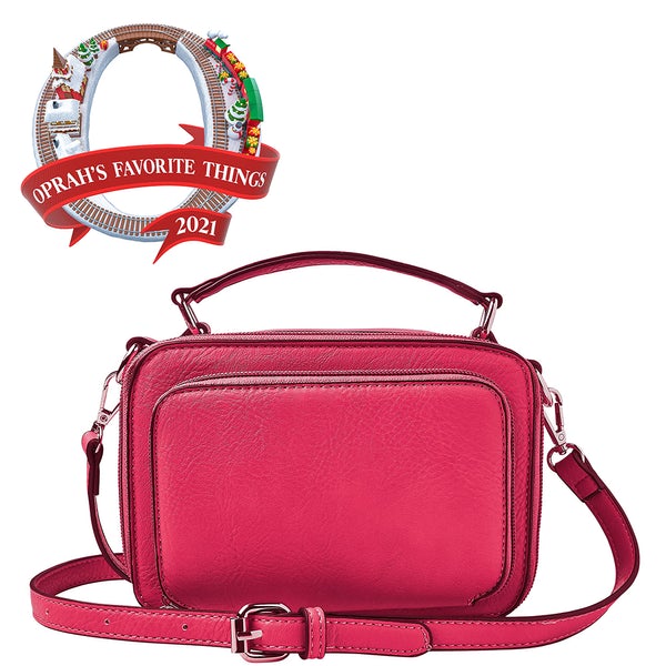 Kelsey Crossbody Handbag Front view Oprah's favorite things.
