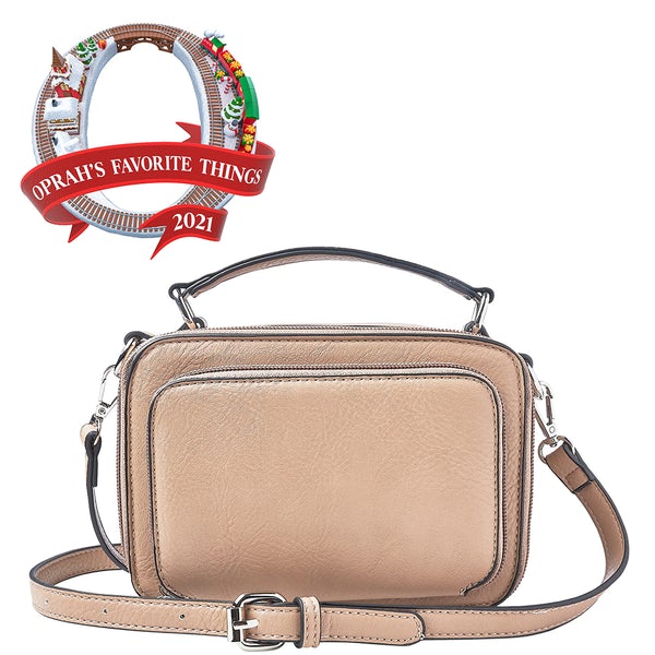 Kelsey Crossbody handbag front view Oprah's favorite things