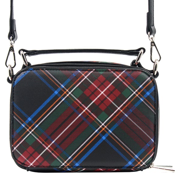 Kelsey Crossbody Handbag Plaid back view Oprah's favorite things.