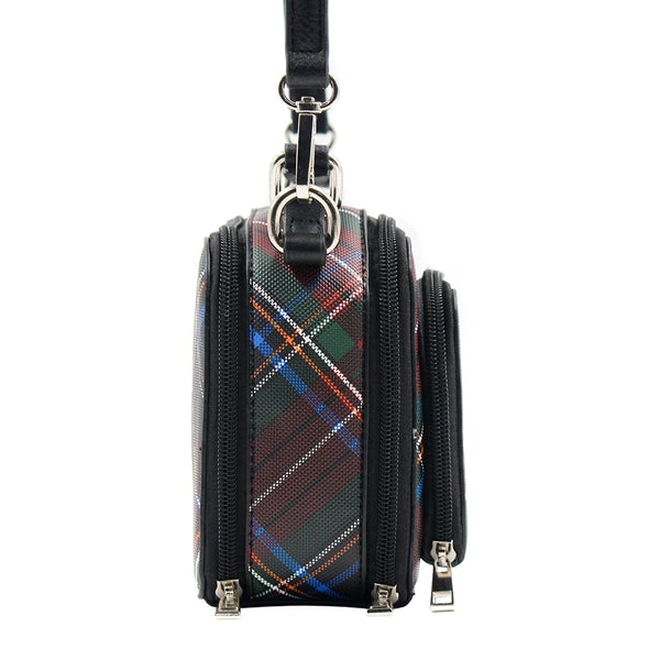 Kelsey Crossbody Handbag Plaid side view Oprah's favorite things.
