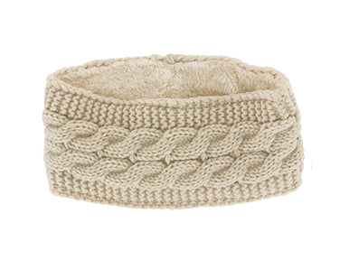 Britt's Knits Plush Lined Head Warmer