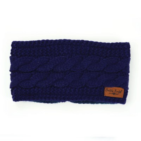 Britt's Knits Plush Lined Head Warmer