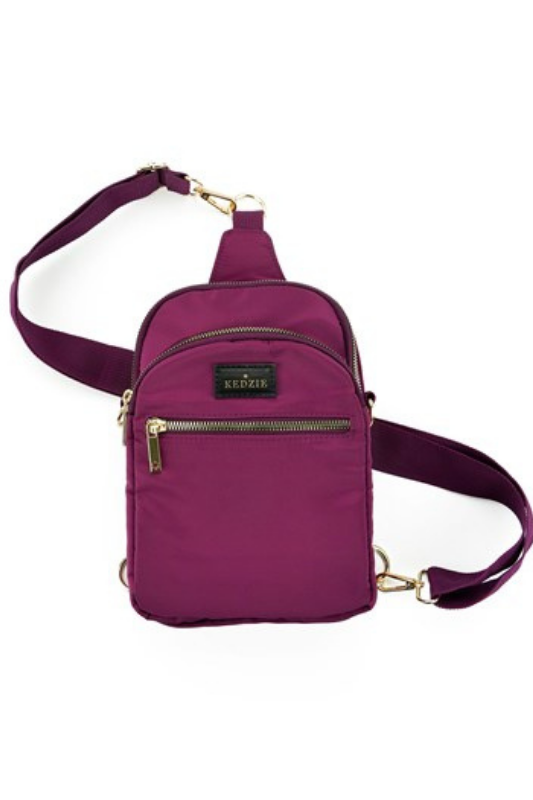 Kedzie Roundtrip Convertible Sling Backpack or Crossbody Multiple Colors