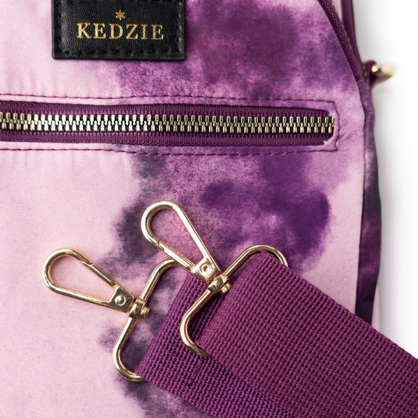 Kedzie Aura Collection Roundtrip Convertible Sling Handbag Crossbody