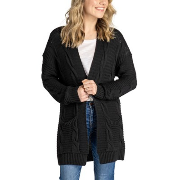 Jack & Missy Aspen Cable Knit Midweight Cardigan