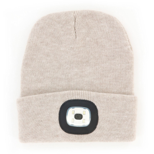 Women's Night Scope Rechargeable LED Beanie