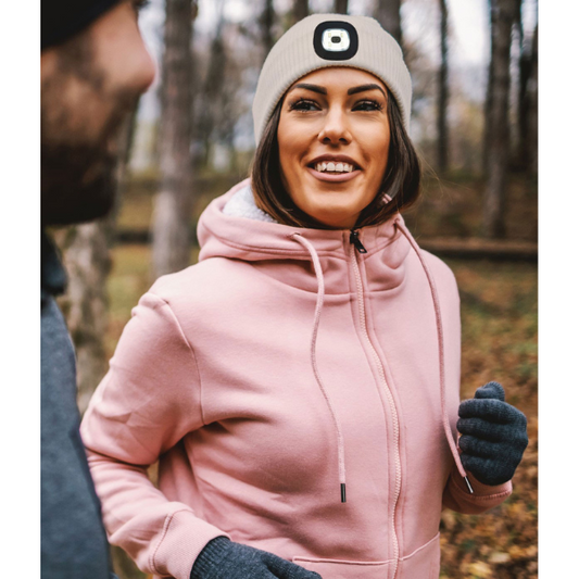 Night Scope Women’s Rechargeable LED Beanie Acrylic One Size