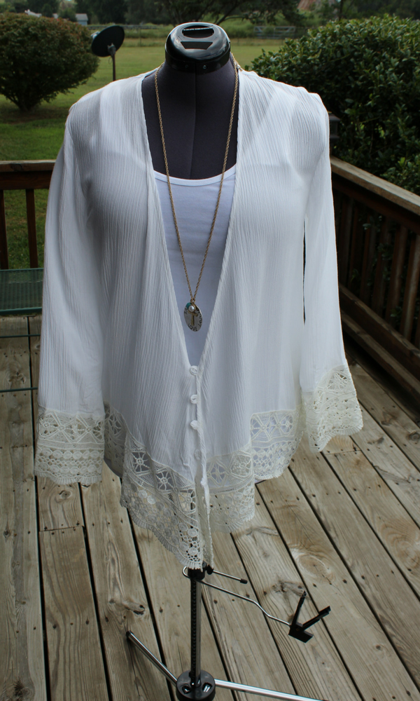 Women's Relic Cover Up Jacket Black/White