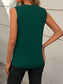 Blueberi B Women’s Round Neck Sleeveless Tank Rayon Polyester Size S-2XL