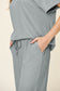 Double Take Women’s Full Size Texture Round Neck Short Sleeve T-Shirt and Wide Leg Pants Polyester Spandex Size S-3XL