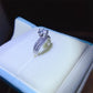 Women’s 1 Carat Moissanite 925 Sterling Silver Ring