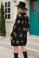Blueberi B Women’s Angel Wings Star Open Front Long Sleeve Cardigan Polyester Elastane Size S-XL