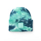 C.C® 52% Viscose 28% Polyester 20% Nylon Super Soft Tie Dye Fold-Over Cuff Boyfriend Beanie | Teen–Adult
