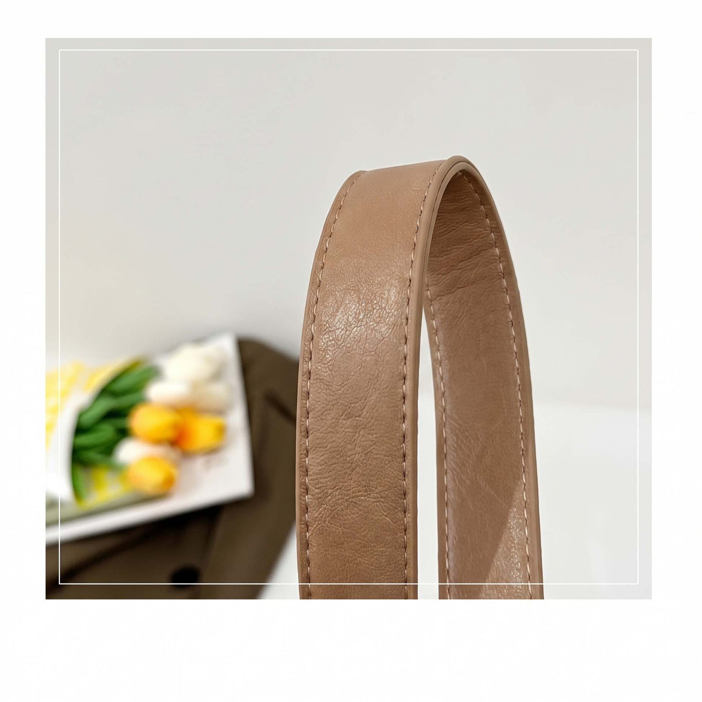 Andrea 2-in-1 Hobo Shoulder Bag | Vegan Suede & PU Leather Strap | 16.5 x 4.72 x 14.17 in
