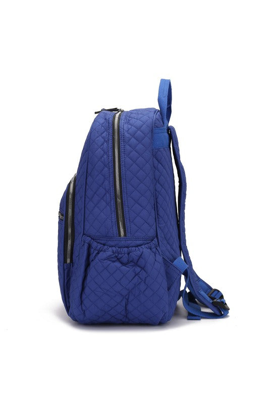 MKF Collection Mycelia Quilted Backpack by Mia K