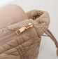 Brinley Quilted Puffer 100% Nylon Fold-Over Crossbody Bag