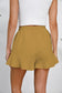 Blueberi B Women's Full Size Drawstring Ruffle Hem Shorts Cotton Size S-3XL