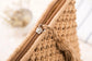 Giana Cotton Macrame Woven Crossbody Bag with Tassel