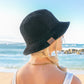C.C® 70% Polyester 30% Viscose Terry Cloth Foldable Packable Bucket Hat | One Size