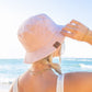 C.C® 70% Polyester 30% Viscose Terry Cloth Foldable Packable Bucket Hat | One Size