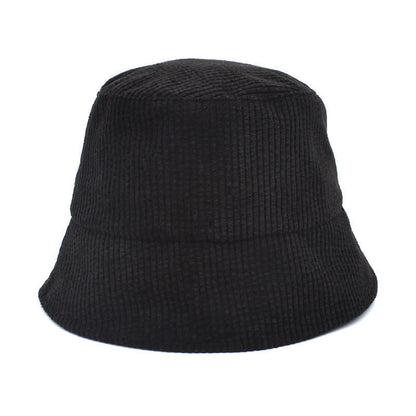 Ribbed Corduroy Bucket Hat | 2.25" Brim | 22" Circumference | One Size