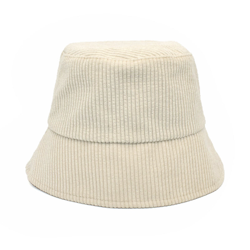 Ribbed Corduroy Bucket Hat | 2.25" Brim | 22" Circumference | One Size