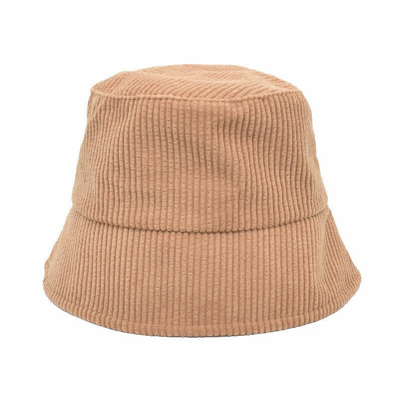 Ribbed Corduroy Bucket Hat | 2.25" Brim | 22" Circumference | One Size