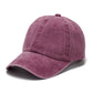 Washed Cotton Twill Non-Structured Low Profile Pewter Clasp Everyday Ball Cap | 3" Brim | One Size Teen–Adult