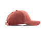 Corduroy Structured Crown Low Profile Adjustable Silver Clasp Boyfriend Ball Cap | 3.25" Brim | One Size Teen–Adult