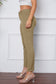 Basic Bae Women’s Stretchy Stitch Pants Rayon Nylon Spandex Size S-3XL