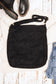 100% Cotton Corduroy Magnetic Clasp Adjustable Strap Messenger Bag with Bronze Hardware | 16" x 15"