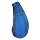 100% Polyester Nylon Packable Padded Strap Sling Bag with Storage Pouch | 8.5" x 3" x 17"