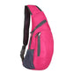 100% Polyester Nylon Packable Padded Strap Sling Bag with Storage Pouch | 8.5" x 3" x 17"