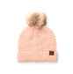 C.C® 100% Polyester Boucle Ultra Soft Faux Fur Pom Beanie | One Size