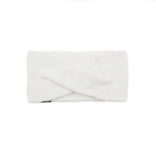 C.C® Cashmere Wool Blend Luxury Fine Yarn Criss-Cross Cuff Headwrap | One Size