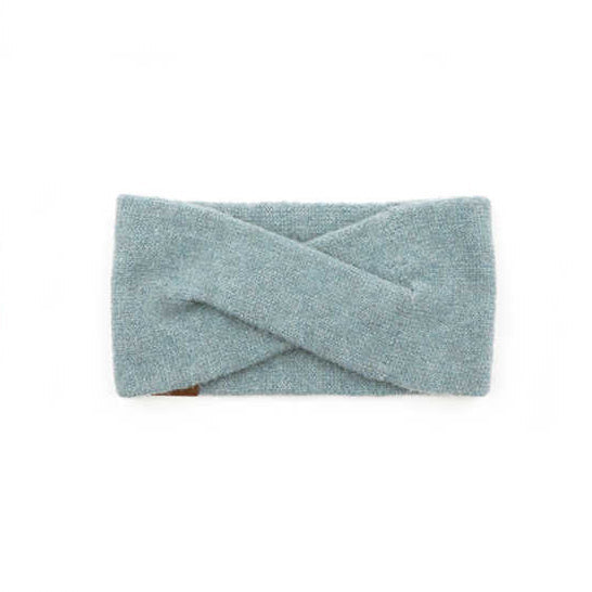 C.C® Cashmere Wool Blend Luxury Fine Yarn Criss-Cross Cuff Headwrap | One Size