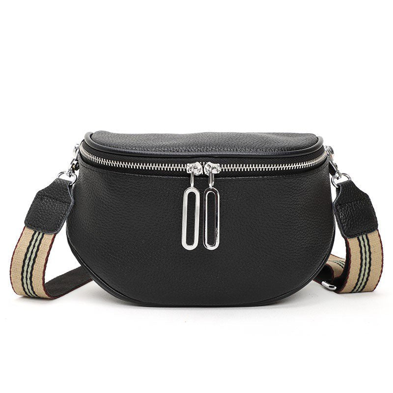 Hazel Genuine Leather Guitar Strap Sling Bag