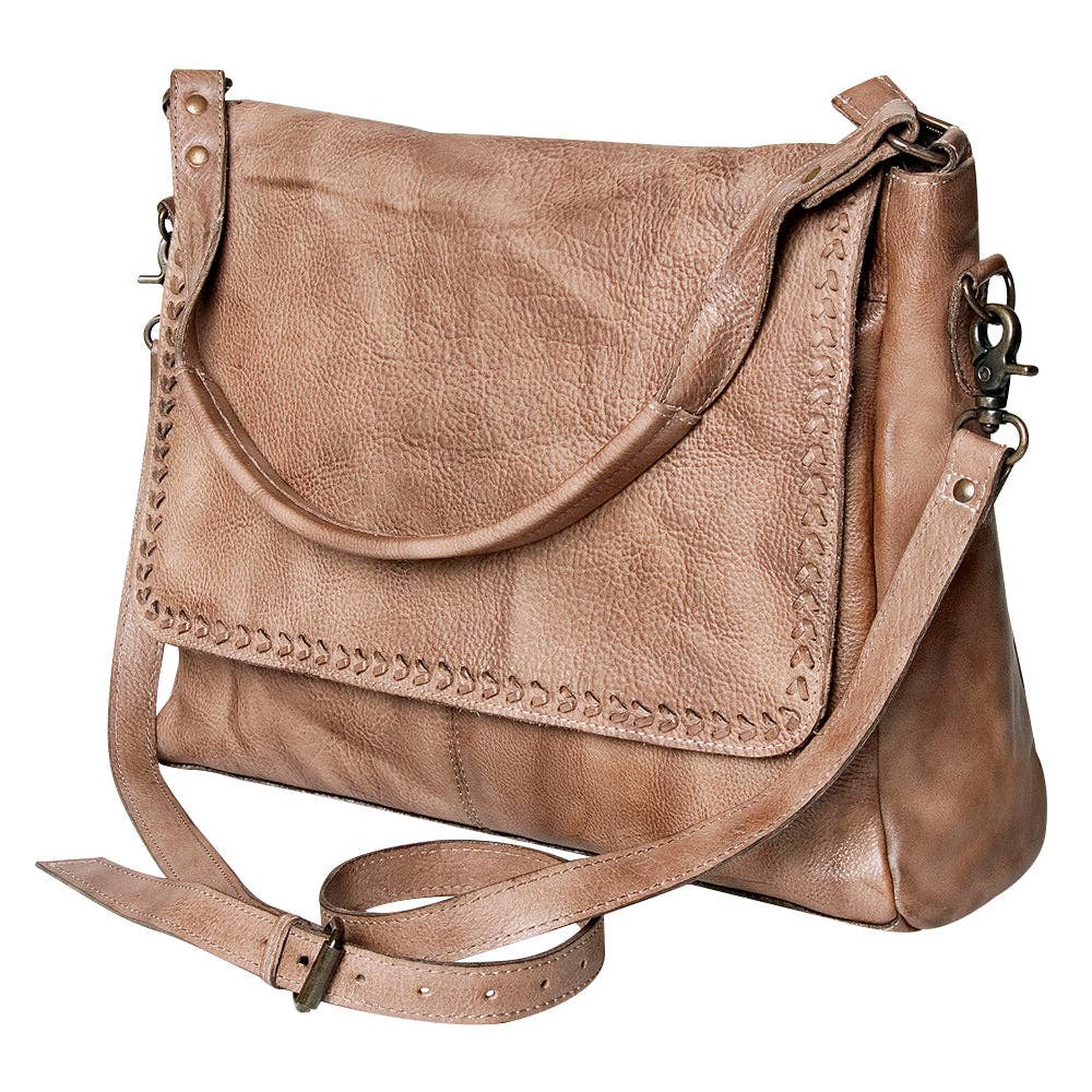 Never Mind by American Darling Full-Grain Leather Western Bag | 12" x 15" x 5"