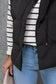 Blueberi B Women’s Zip Up Vest Coat with Pockets Polyester Size S-2XL