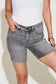 Judy Blue Women’s Full Size High Waist Washed Denim Shorts Cotton Polyester Spandex Size S-3XL