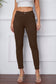 Basic Bae Women’s Stretchy Stitch Pants Rayon Nylon Spandex Size S-3XL